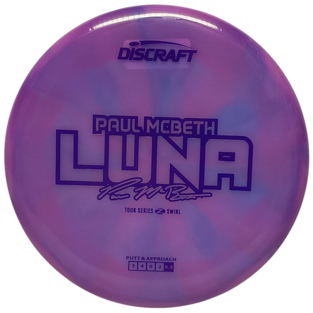 Z Swirl Luna (Paul McBeth 2025) - Starframe.no - Starframe.no