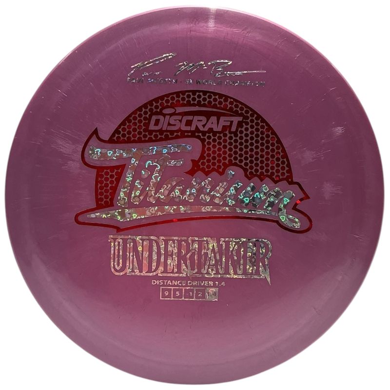 Titanium Undertaker (Paul McBeth 5x)
