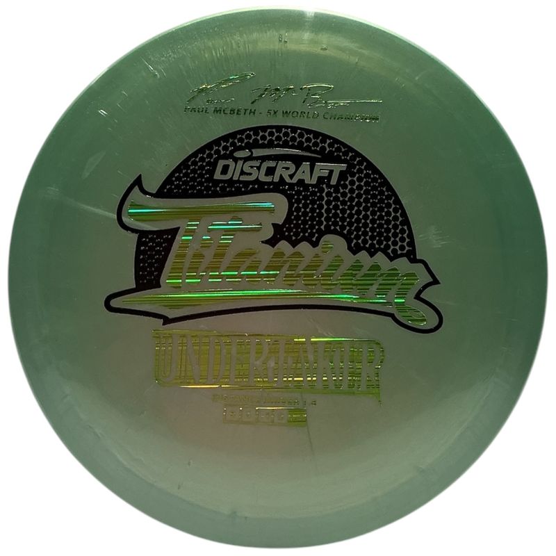 Titanium Undertaker (Paul McBeth 5x)