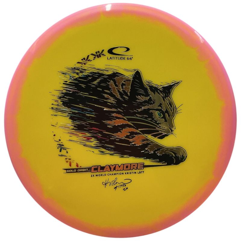 Gold Orbit Claymore (Kristin Lätt 2026)