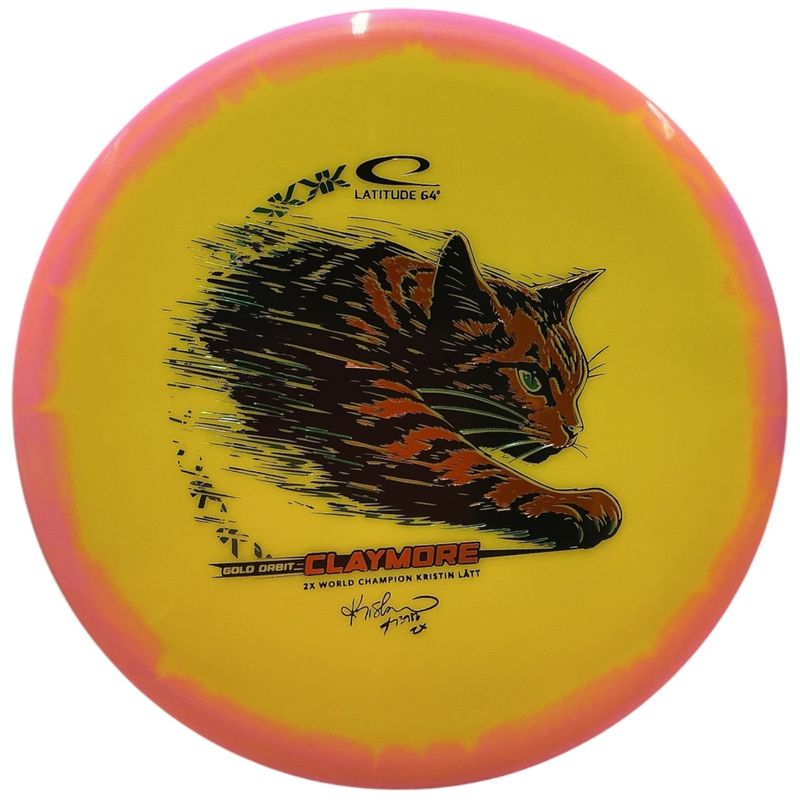Gold Orbit Claymore (Kristin Lätt 2026)