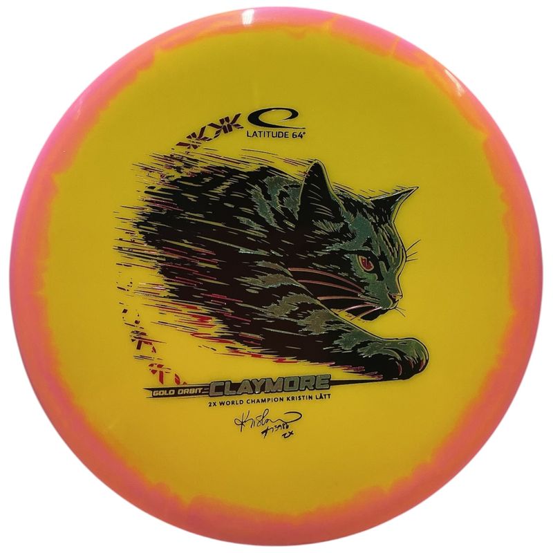 Gold Orbit Claymore (Kristin Lätt 2026)